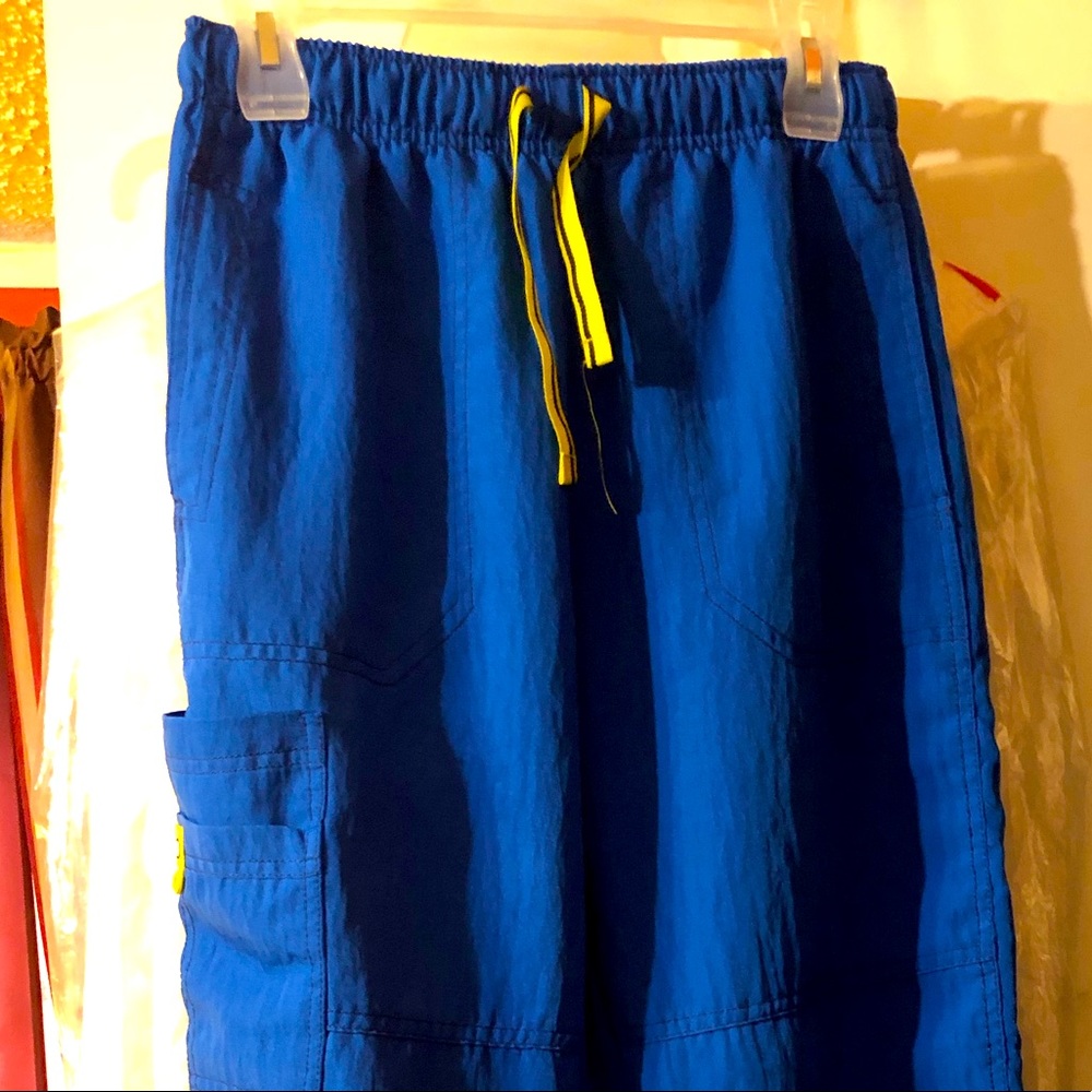 WonderWink scrub pants size large Royal Blue